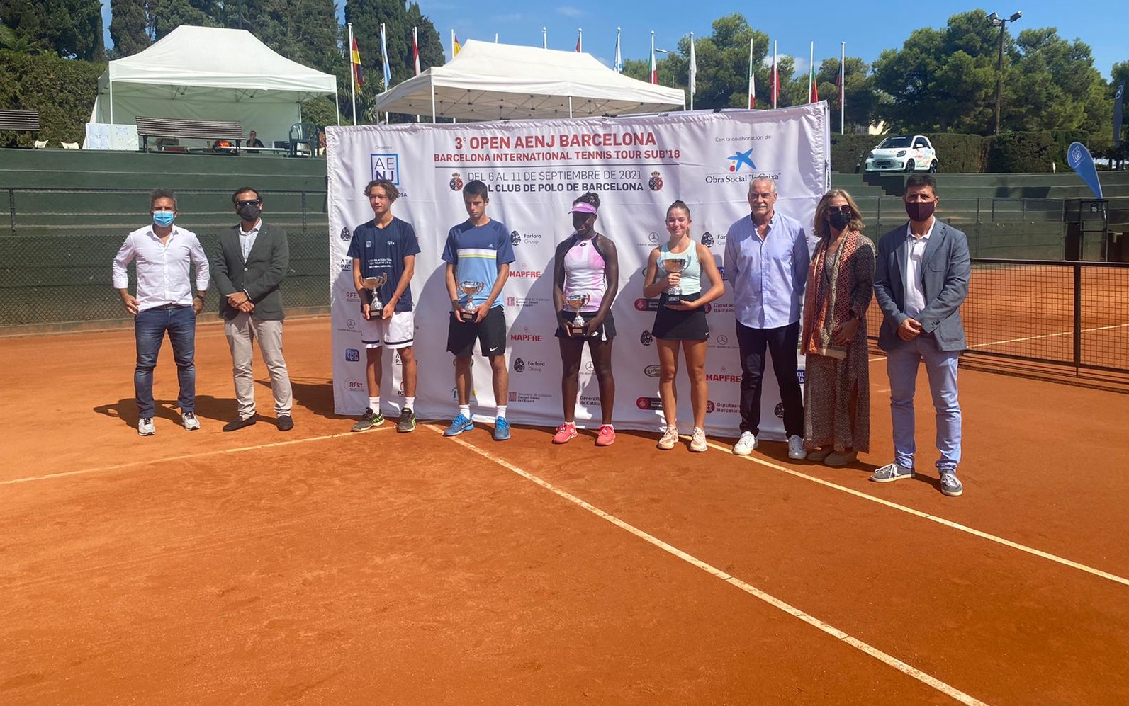 Irina Balus -  víťazka tenisového turnaja v Barcelone